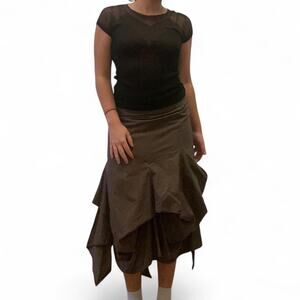 Ronen chen ruched layered